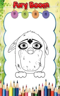 How to color The Furby Bubble Boom Screen Shot 5