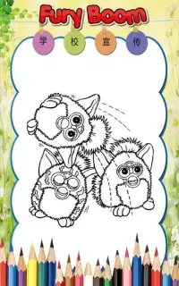 How to color The Furby Bubble Boom Screen Shot 6