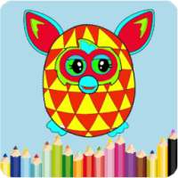 How to color The Furby Bubble Boom