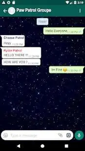 Messages Chat With Paw Chase Patrol - Prank Screen Shot 0