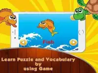Easy Animal Vocabulary for kids Screen Shot 0