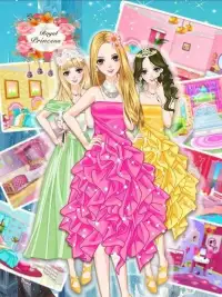 Princess Fashion Girls - Dressup & Makeup Games Screen Shot 1