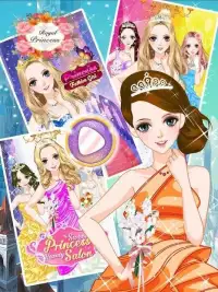 Princess Fashion Girls - Dressup & Makeup Games Screen Shot 0