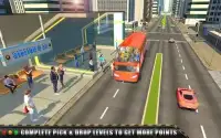 City Coach Bus Driving Sim 2018: Free Bus Game Screen Shot 5