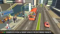 City Coach Bus Driving Sim 2018: Free Bus Game Screen Shot 0