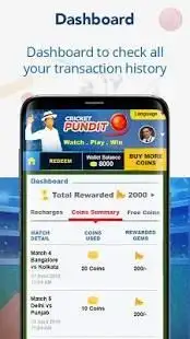 Cricket Pundit - IPL , Sports, Live Score Screen Shot 1