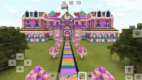Girls Sim Craft: Princess House Screen Shot 1