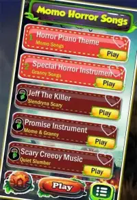 Momo Songs Scary Granny Piano Game Screen Shot 5