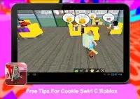 Tips For Cookie Swirl Roblox New Screen Shot 1