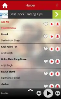 Bollywood Hit Songs Screen Shot 2