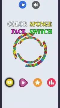 Color Sponge Face Switch Screen Shot 1