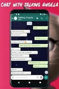 Chat With Talking Angelina Screen Shot 0