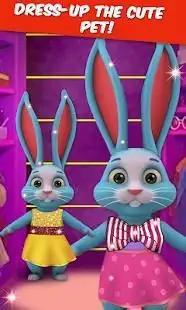 Pretty Rabbit Dress Up: Cute Animal Fashion Shop Screen Shot 6