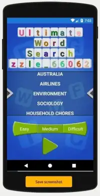 Ultimate Word Search Puzzle Screen Shot 2
