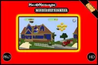 Flappy Hello Minecraft Neighbor Fighter Screen Shot 0