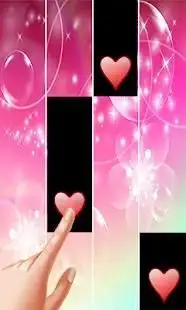 Heart Piano Tiles Screen Shot 7