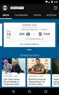 Grêmio SporTV Screen Shot 4