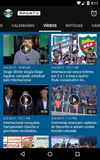 Grêmio SporTV Screen Shot 1