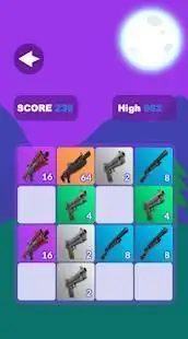 2048 for Fortnite - Weapons Merge Puzzle Game Screen Shot 2