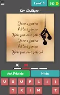 Kim Söylüyor ? Türkçe Hit Şarkılar Screen Shot 1