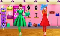 Fashion Girls At Shopping Mall: Cash Register Sim Screen Shot 3