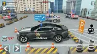 US Police Car Parking Game: Expert Cop Parking Screen Shot 0