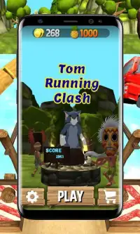Subway Tom Running Clash Jerry Escape Screen Shot 1