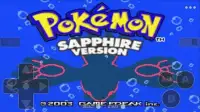 Pokemoon sapphire version - Free GBA Classic Game Screen Shot 1