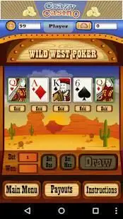 Casino Video Poker Blackjack Screen Shot 1