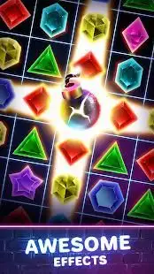 Jewels Quest 2 - Glowing Match 3 Screen Shot 4