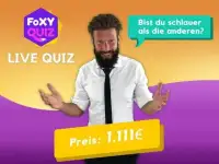 Foxy Quiz - Kostenlos spielen und Geld gewinnen Screen Shot 4