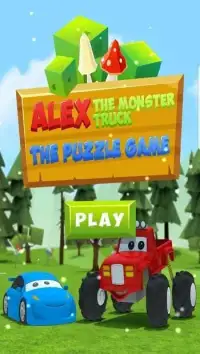 Alex The Monster Truck : The Jigsaw Puzzle Game Screen Shot 4