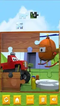 Alex The Monster Truck : The Jigsaw Puzzle Game Screen Shot 2