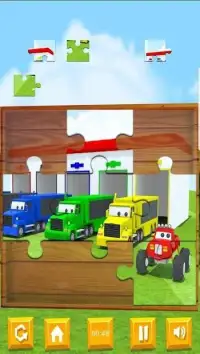 Alex The Monster Truck : The Jigsaw Puzzle Game Screen Shot 1