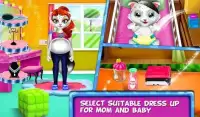 My Kitty NewBorn Baby And Mommy Care : Kitty Grown Screen Shot 4
