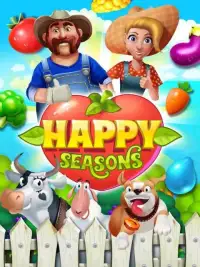 Happy Seasons: Match & Farm Screen Shot 1