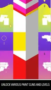 Paint The Tower | Endless Colour Shooting Game Screen Shot 2