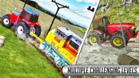 Tractor Pull towing Train - Trainline Rail Rush Screen Shot 6