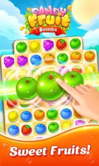 Fruit Candy Bombs:Puzzle Match 3 Screen Shot 3