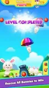 Bubble Shooter-Bunny Rescue-Match 3 Bubble Pop Screen Shot 1