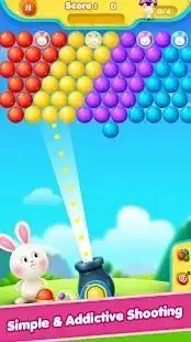Bubble Shooter-Bunny Rescue-Match 3 Bubble Pop Screen Shot 5