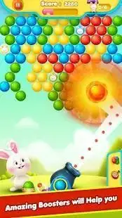 Bubble Shooter-Bunny Rescue-Match 3 Bubble Pop Screen Shot 3