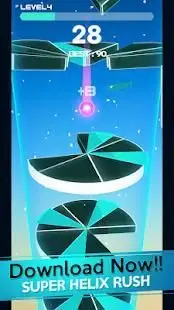 Helix Ball Jump : Spiral Jump ( Helix Jumping ) Screen Shot 4