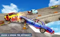 Car Fall Derby - Super Hero Clash 3D Screen Shot 8