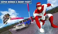 Car Fall Derby - Super Hero Clash 3D Screen Shot 2