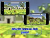 Little animals: mini games for kids Screen Shot 1