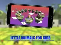 Little animals: mini games for kids Screen Shot 4