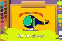 Early childhood education - Car Colouring Games Screen Shot 1