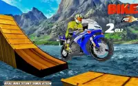 Bike Stunt Racing Adventure:motorbike racing games Screen Shot 7