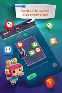 Connect Flow– Free Puzzle Game - Connect King 2018 Screen Shot 2